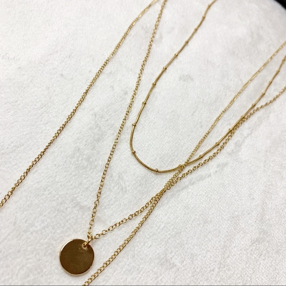 Ardene Mint Green Sun Design Layered Necklace - Picture 4 of 5